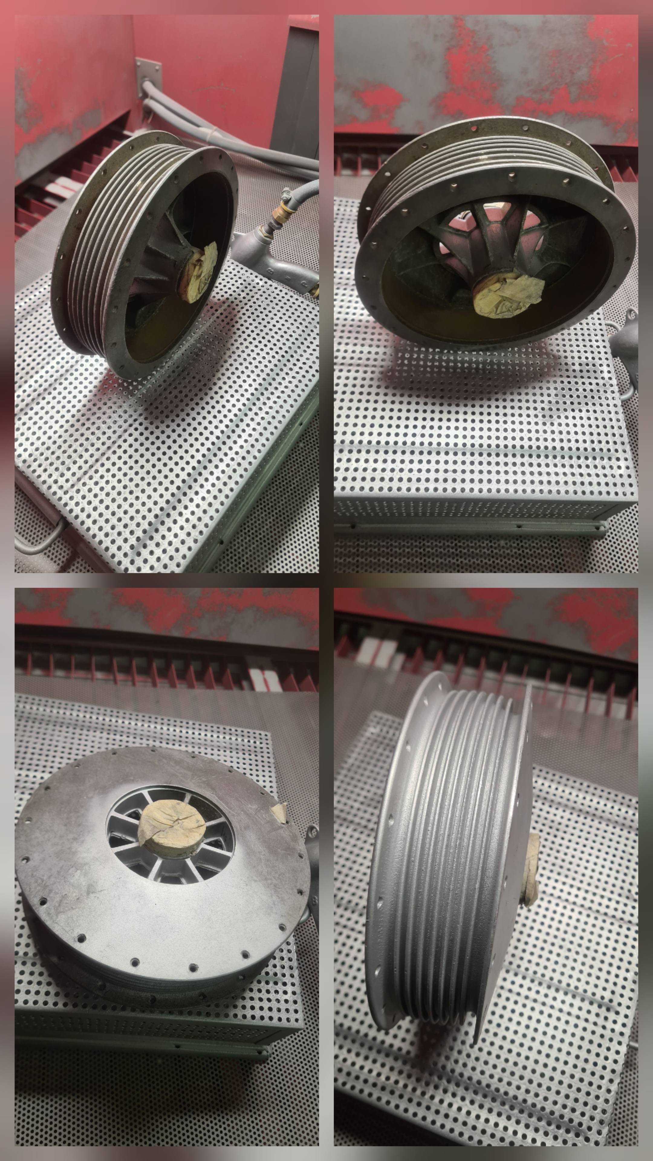 Glasperlenstrahlen Motorenteile Mannheim