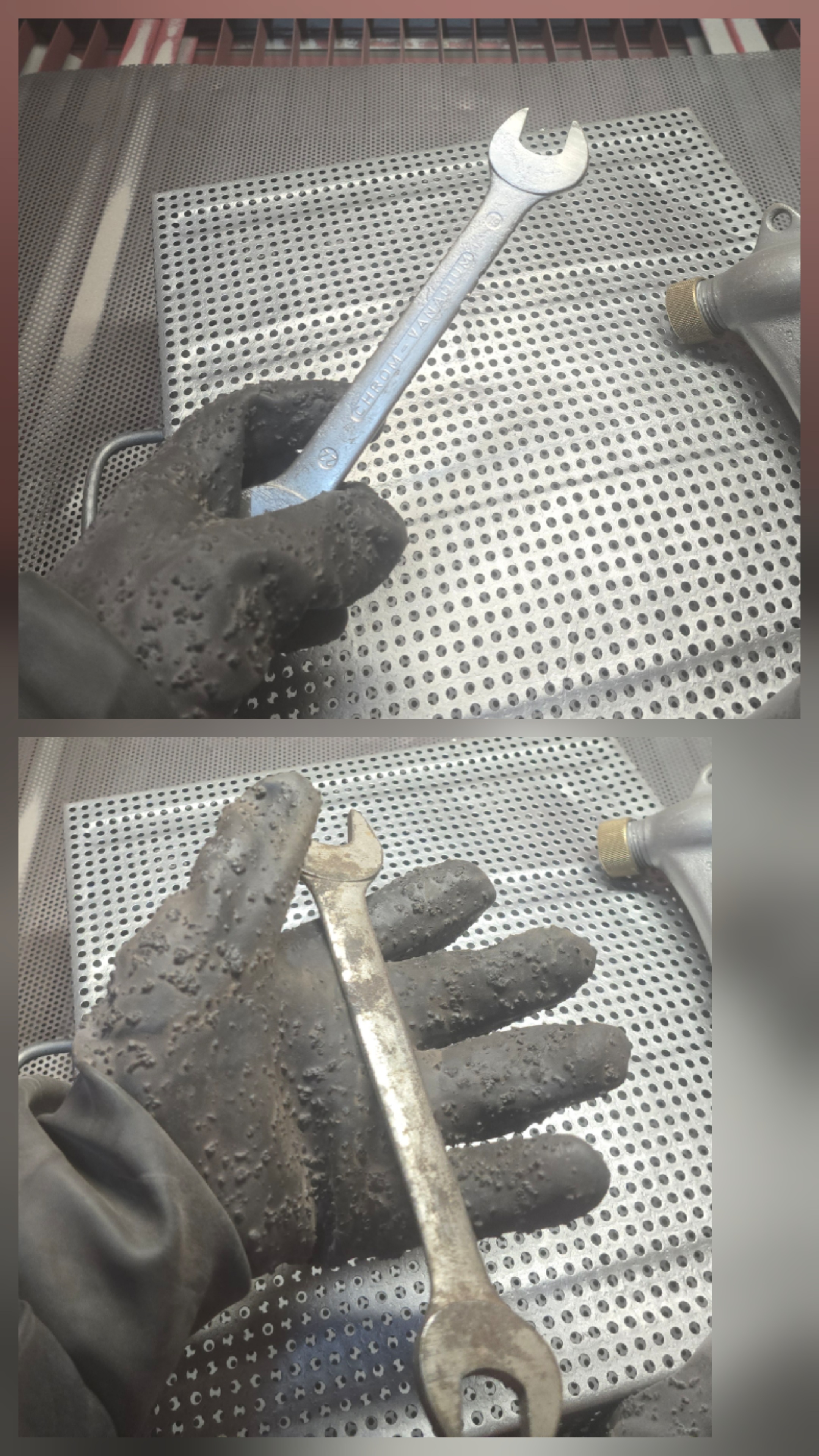 Glasperlenstrahlen Aluminiumteile